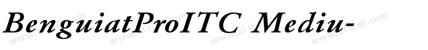 BenguiatProITC Mediu字体转换 BenguiatProITC Mediu字体转换